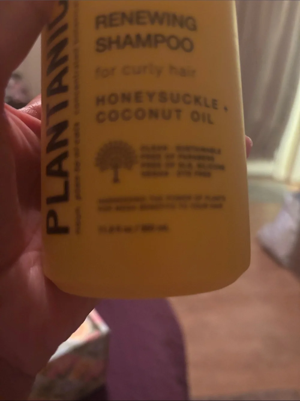 Plantanical's Renewing Shampoo for Curly Hair or Full Hair